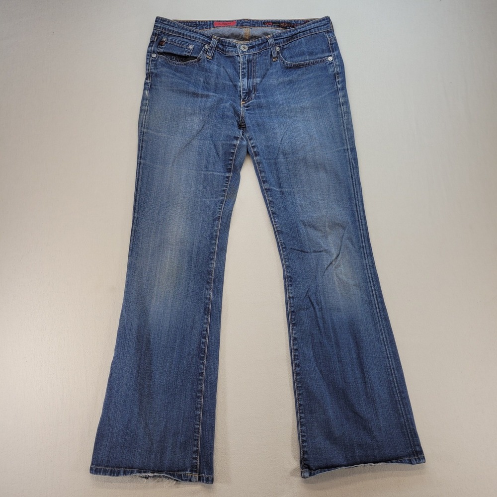 AG Adriano Goldschmied The Angel Jeans Womens 31R‎ Blue Bootcut Mid Rise Denim